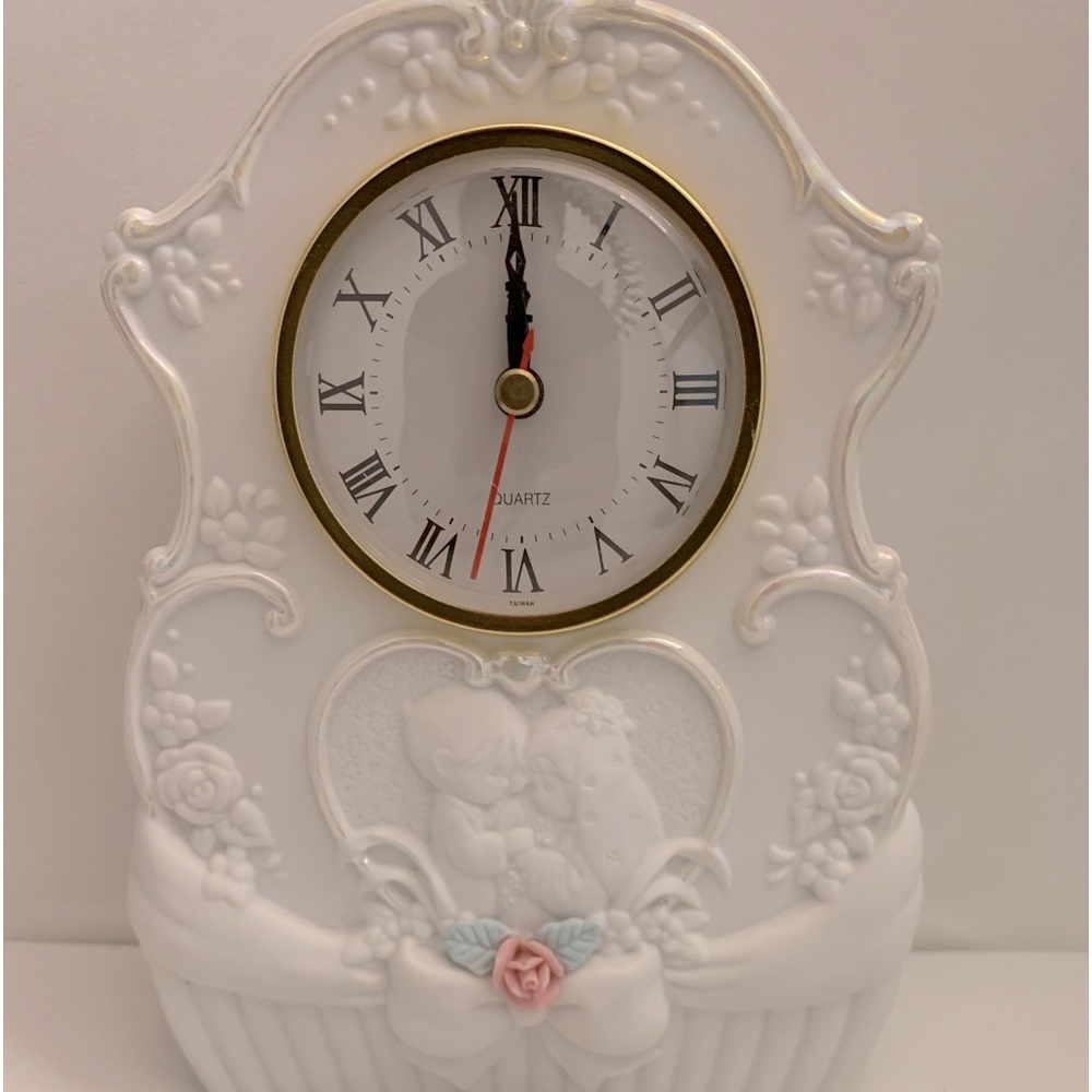 Precious Moments Anniversary Clock
